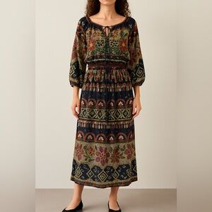 FARM Rio Boho Floral Two-Piece Set โ Size P (S)